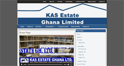 Desktop Screenshot of kasestateghana.com